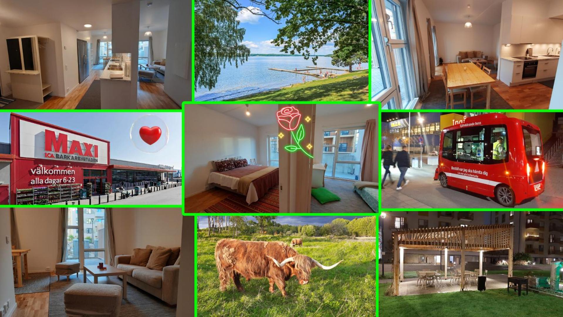 Leilighet Lovely, Amazing, Modern +balcony +patio *